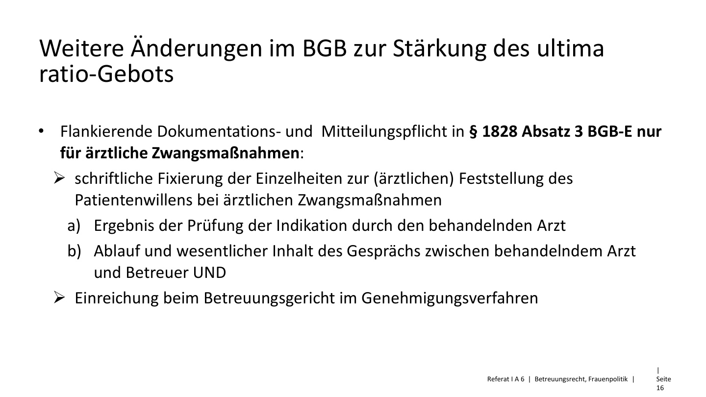 Wittke Heland-Gräf BMJV Referentenentwurf §1832 S.16
